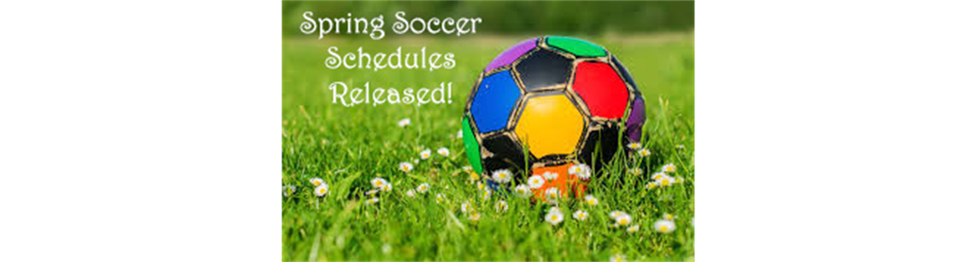 Soccer Schedules Released!
